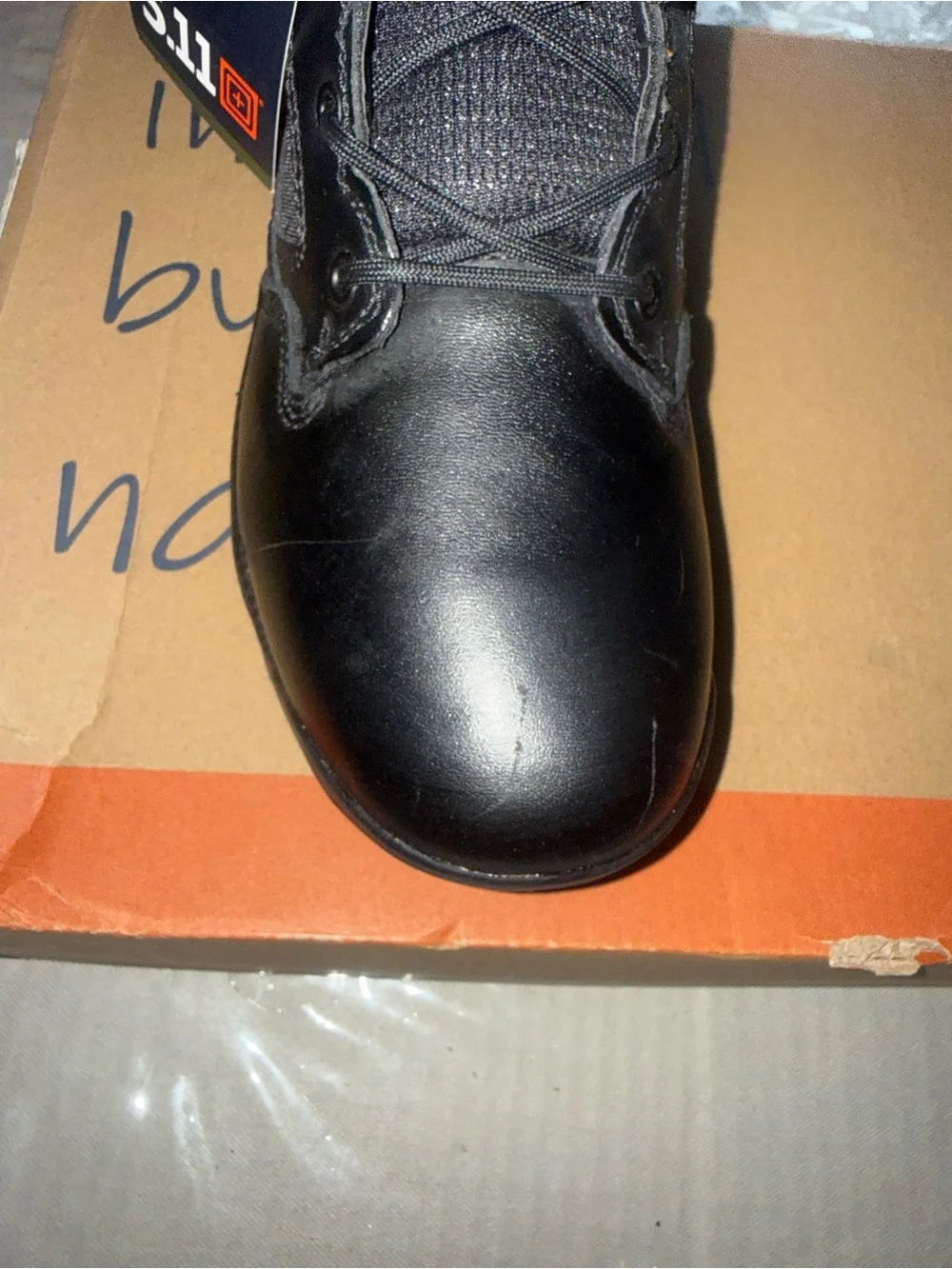 5.11 Tactical Black Leather & Fabric Boots